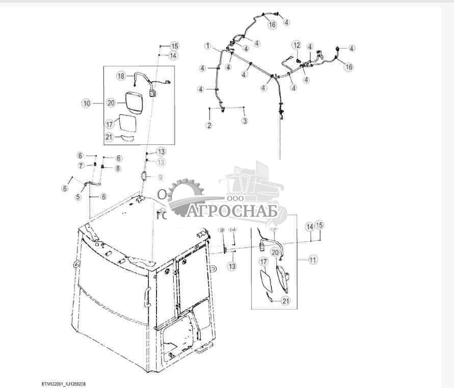 Heated and Adjustable Exterior Rear View Mirror 
